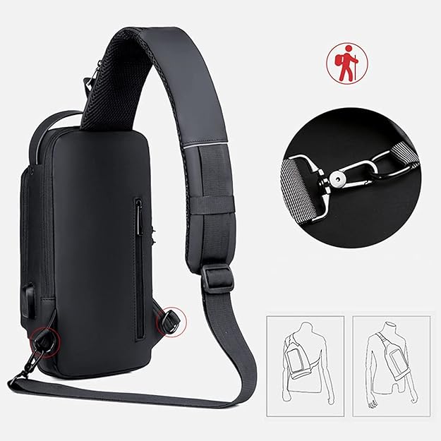 Multifunction Side-Sling Bag