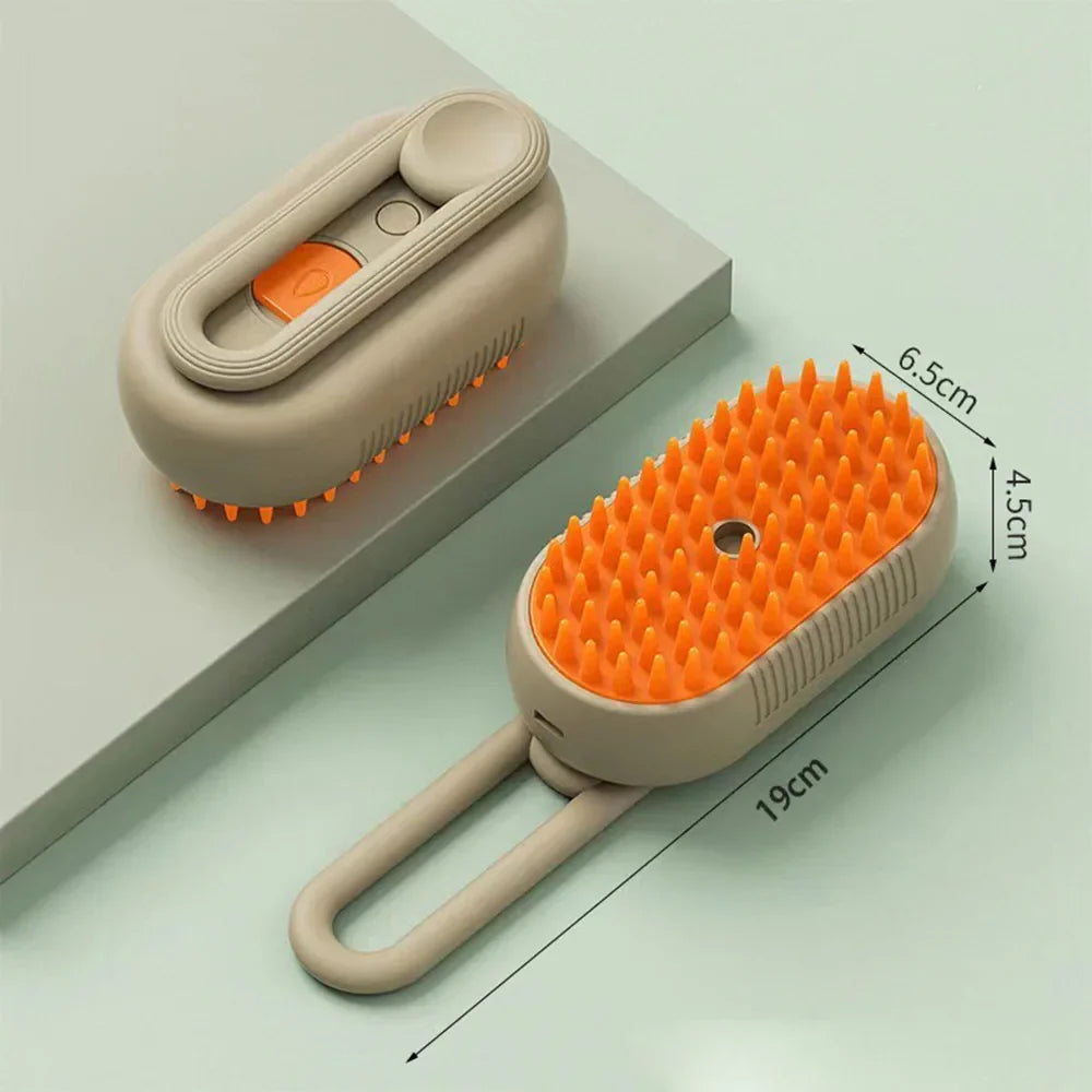 3 In 1 Electric Spray Cat Hair Brushes For Massage Pet