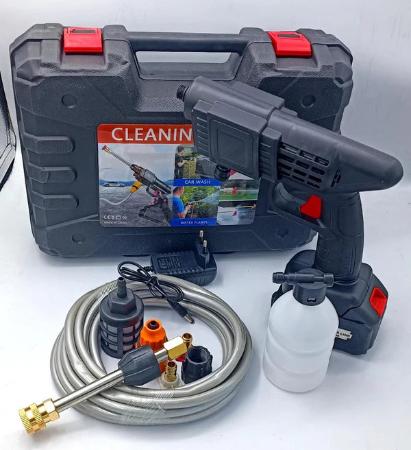 Rechargeable Portable High-Pressure Spray Gun |  Car Pressure Washer | High-Pressure Water Flow