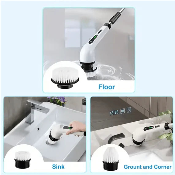 9-in-1 Wireless Multifunctional Electric Cleaning Brush | Model JY-6010